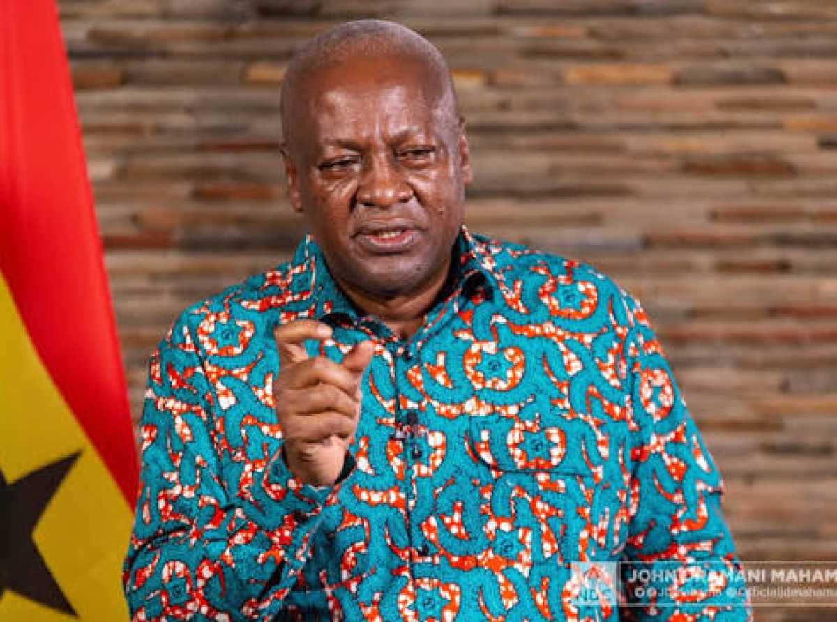 'The sword does not cut one way' - Mahama pledges to prosecute corrupt appointees